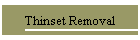 Thinset Removal